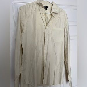 Yellow long sleeve shirt